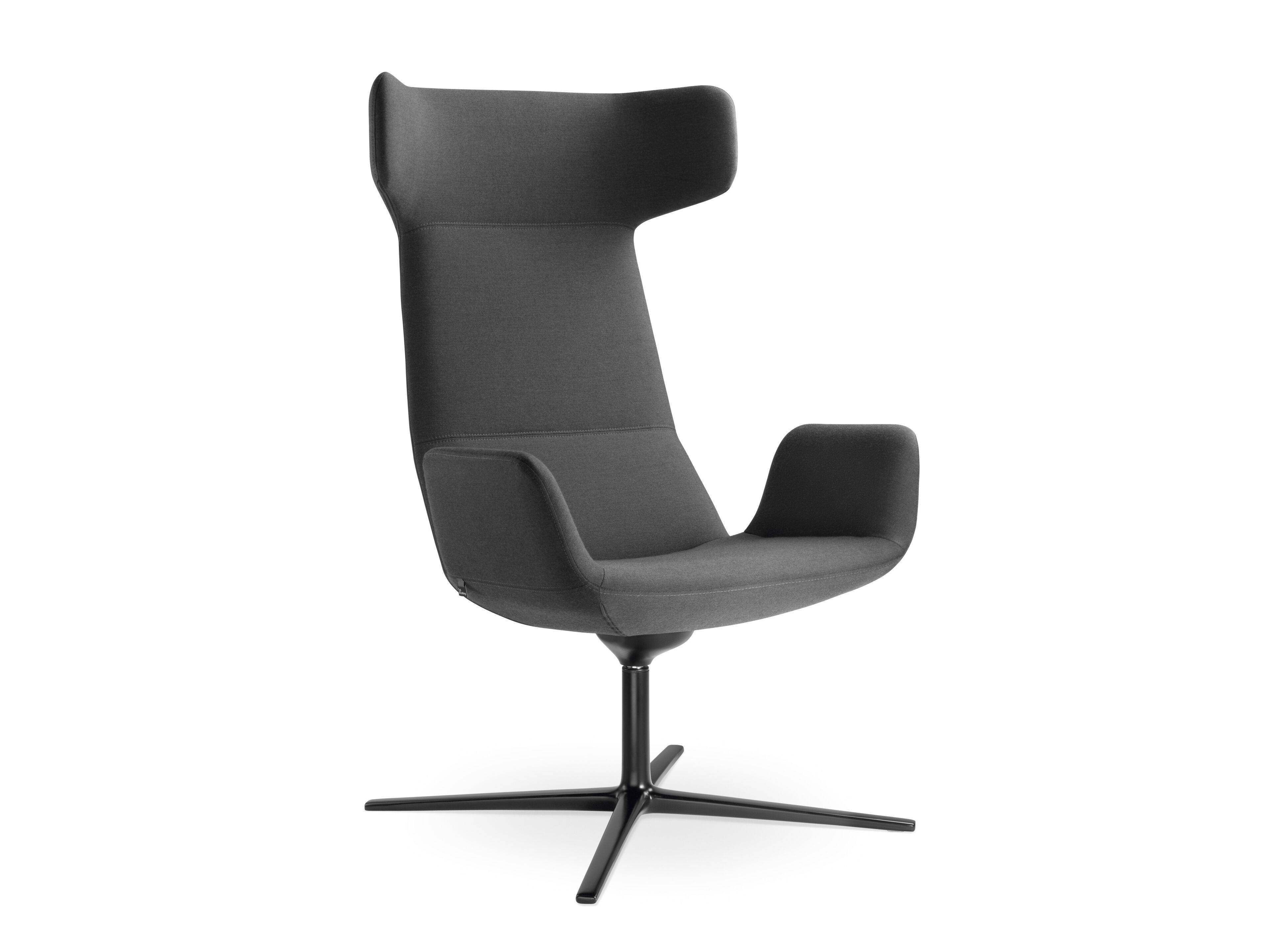 Тканевое вращающееся кресло со спинкой LD Seating Flexi Lounge ARCH-00039537