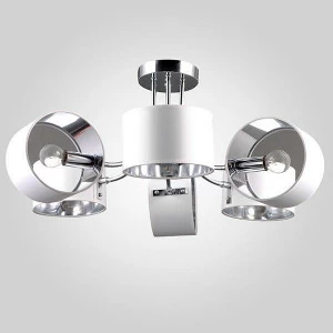 Потолочная люстра Eurosvet 70045/6 хром EUROSVET ДИЗАЙНЕРСКИЕ 183978 Белый
