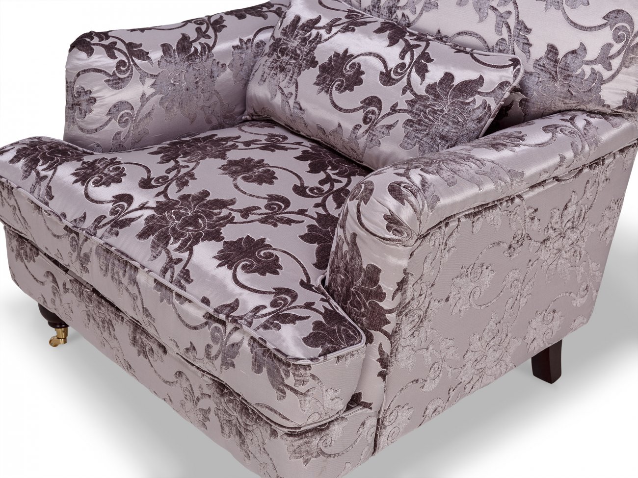 Кресло Zeta KELLY LOUNGE ДИЗАЙНЕРСКИЕ 210985 Серый  - Вид №4