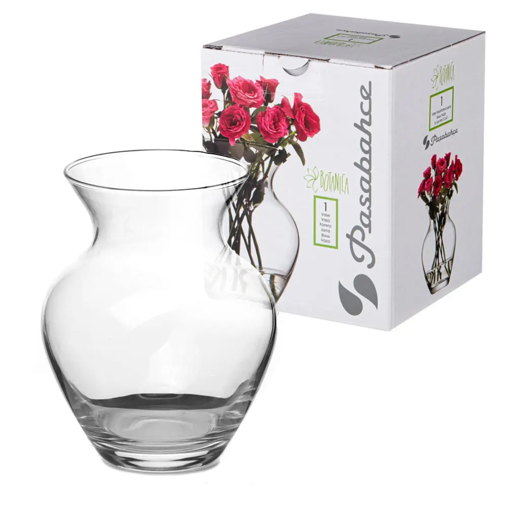 Ваза Ботаника стекло цвет прозрачный 14.4 см Santreyd STLM-2070326 - Вид №3