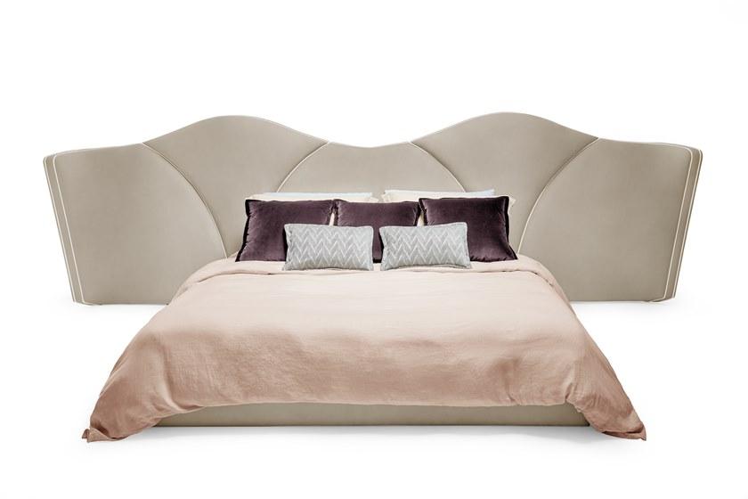 Munna Двуспальная кровать с обивкой из ткани sun-id-1375700 - Вид №8