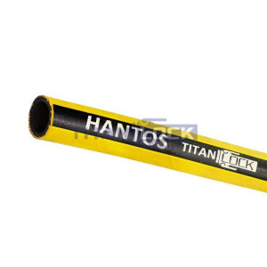 Рукав для воды и сжатого воздуха «HANTOS», желтый, вн. диам. 38мм, 20bar TL038HS TITAN LOCK