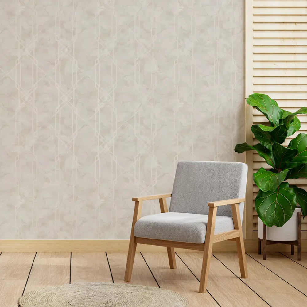 Обои флизелиновые Erismann Corsica бежевый 1.06 м ЭР60437-03 STLM-2068753 - Вид №3