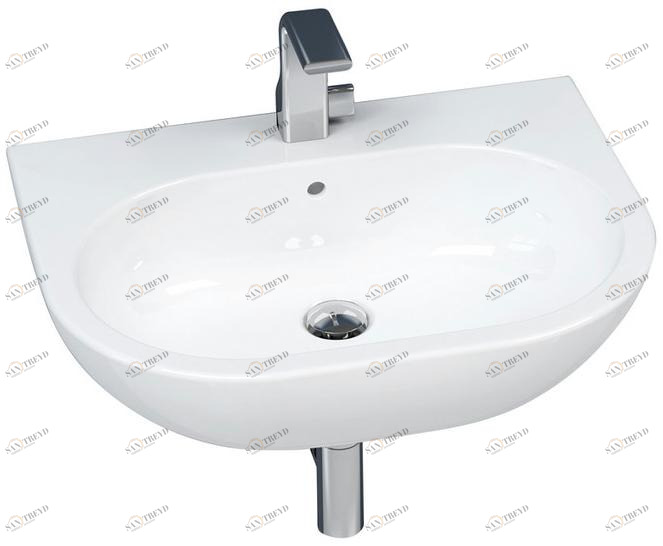 Ps62l Накладная раковина на столешницу  овальная Ceramica Flaminia Pass