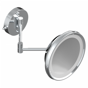 G00-669R Shaving mirror with light with round base Thg-paris прочие артикулы THG Хром