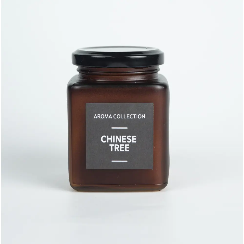 Свеча в банке Evis Восточное дерево 8.5 см цвет коричневый STLM-2066482