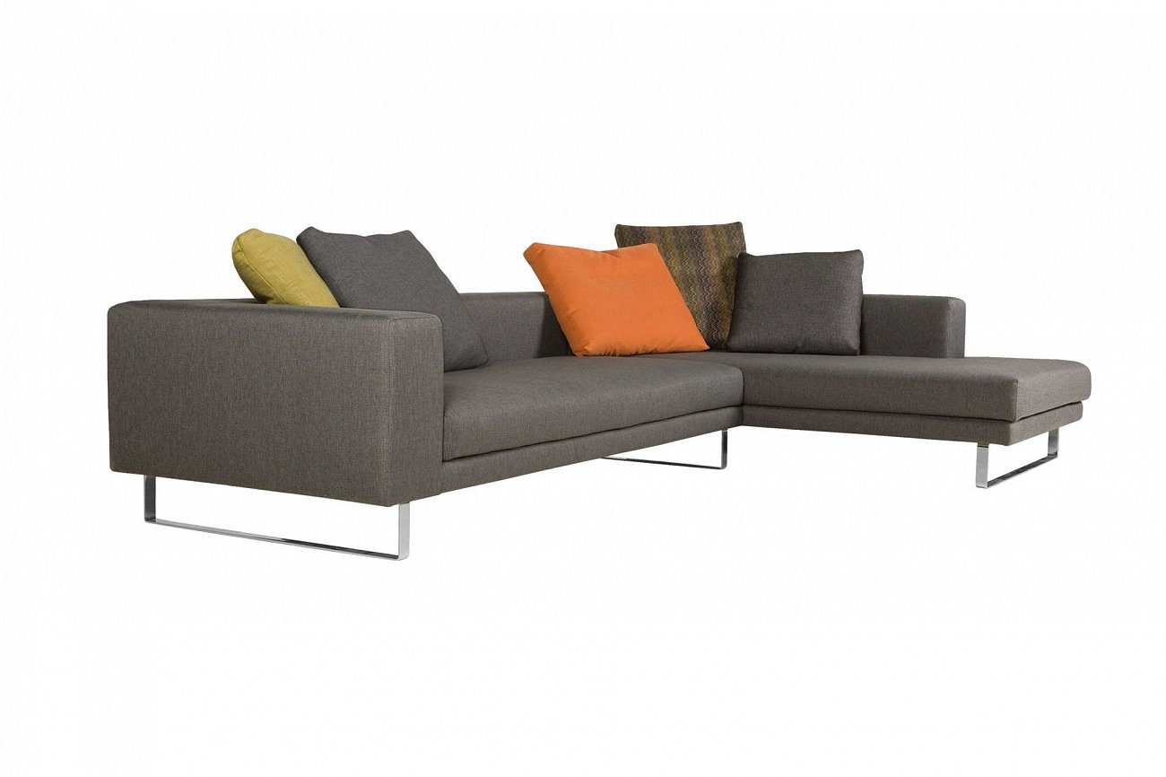 Диван Linnea трехместный угловой темно-серый SITS ДИЗАЙНЕРСКИЕ, LINNEA 192114 Серый  - Вид №3
