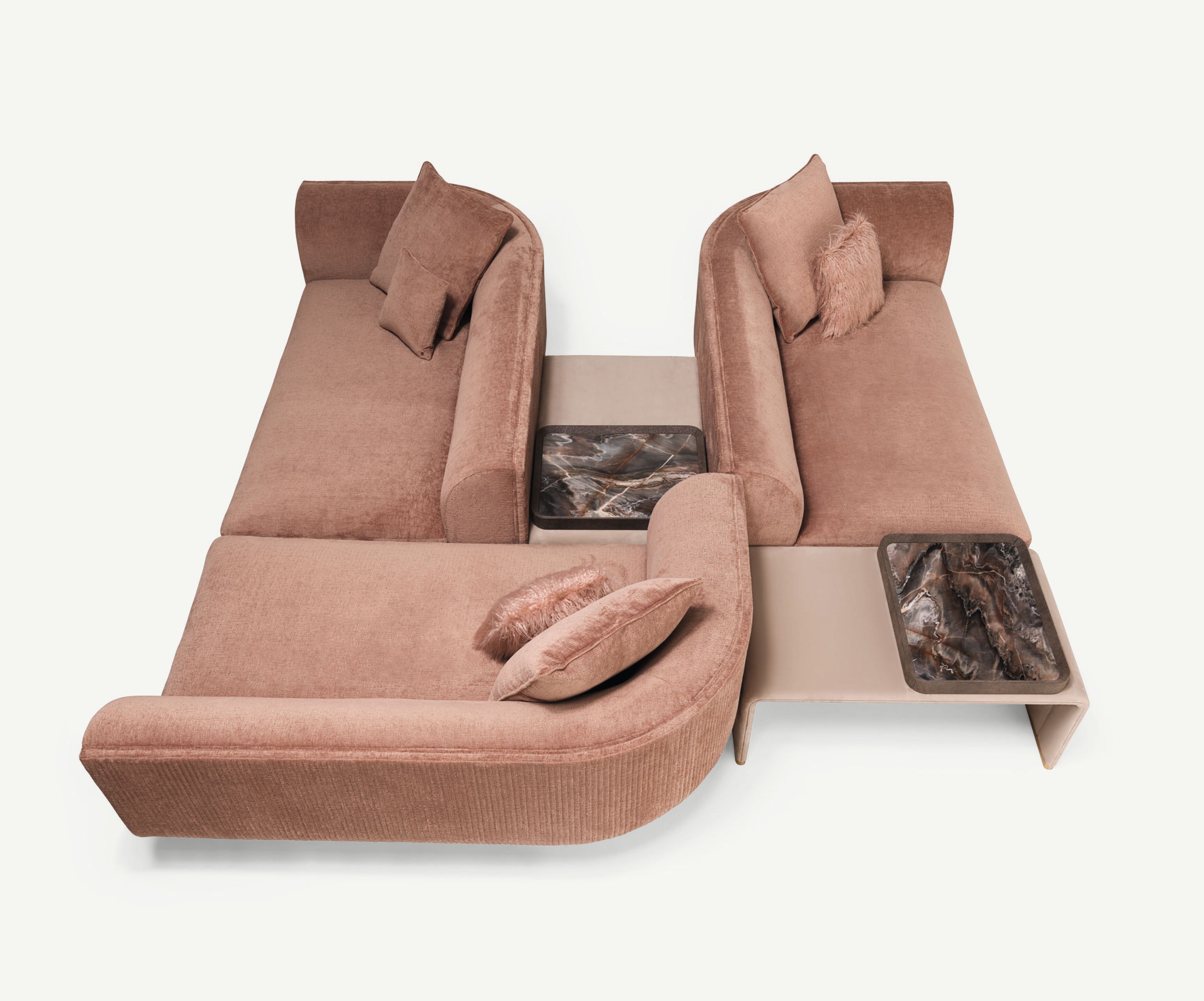 Модульный тканевый диван Visionnaire Foster ARCH-00054544 - Вид №1