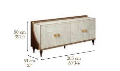 Шкаф с распашными дверями Arredoclassic Romantica ARCH-00095244 - Вид №2