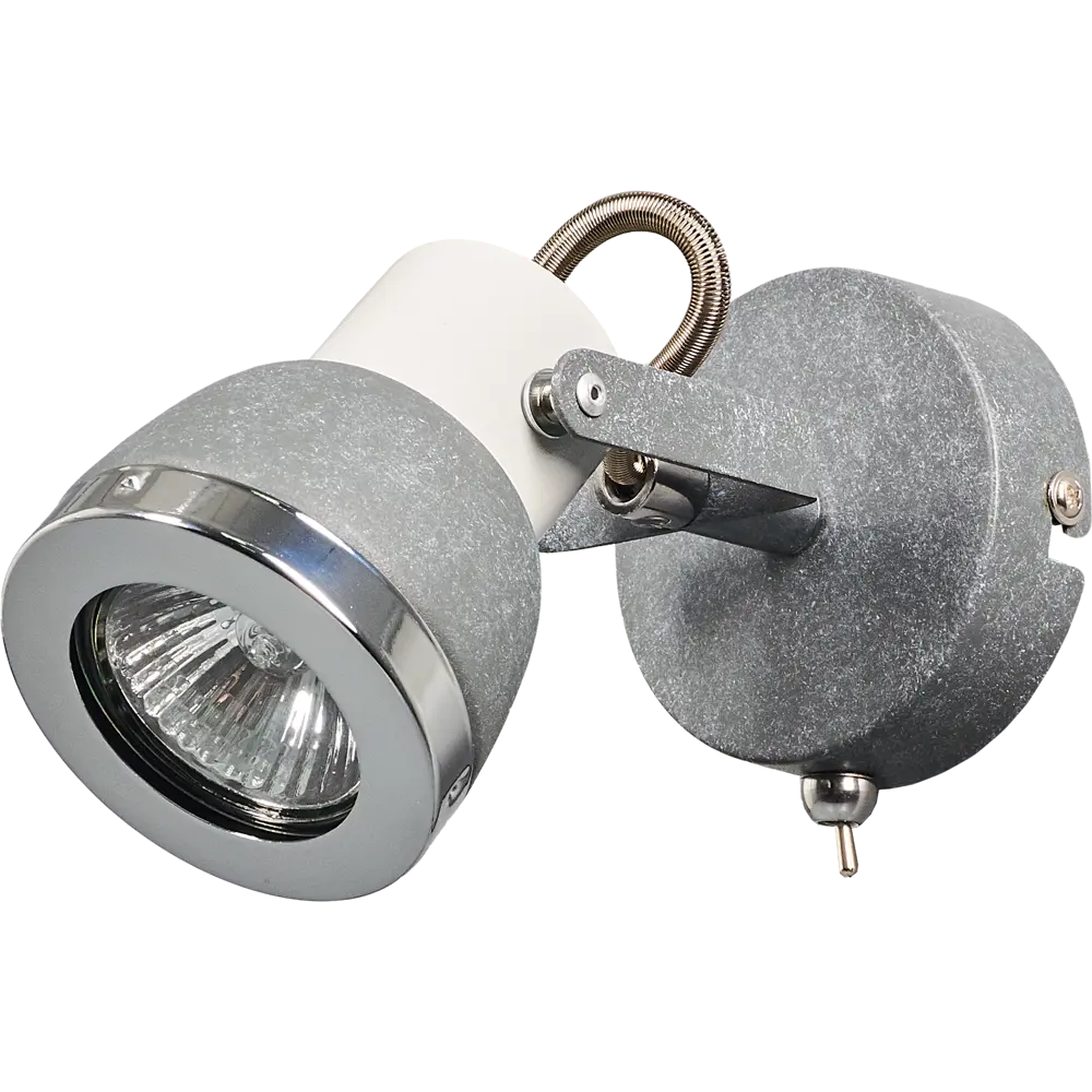 Спот GLOBO 57000-1 GU10 1x50W серый Santreyd STLM-2052672 - Вид №1