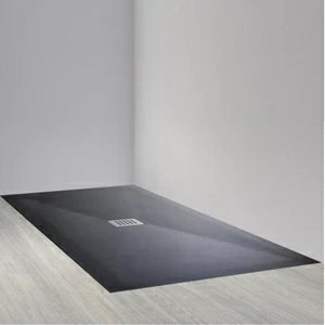 Поддон душевой Filo Black 170x80 steel