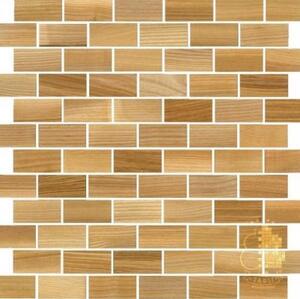 Мозаика и 3D панели из дерева Tarsi Кирпич 212 Ясень Селект (Гладкая) 331х331 мм.