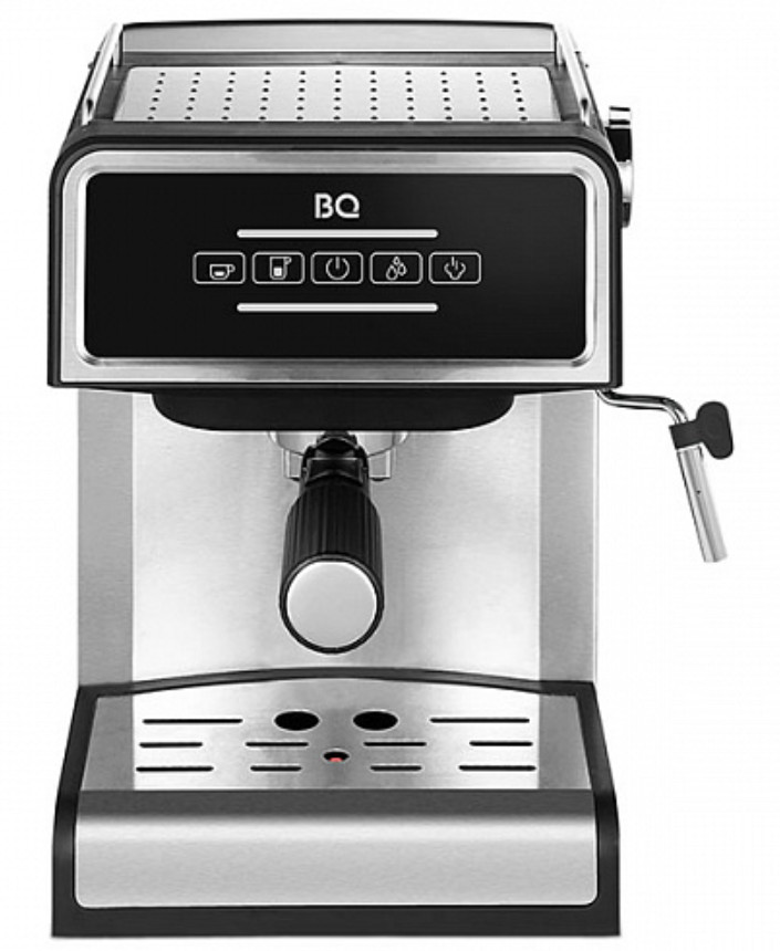 9116152 Кофеварка рожковая BQ CM2000 Steel-Black серебристый STDN-0107749 - Вид №1