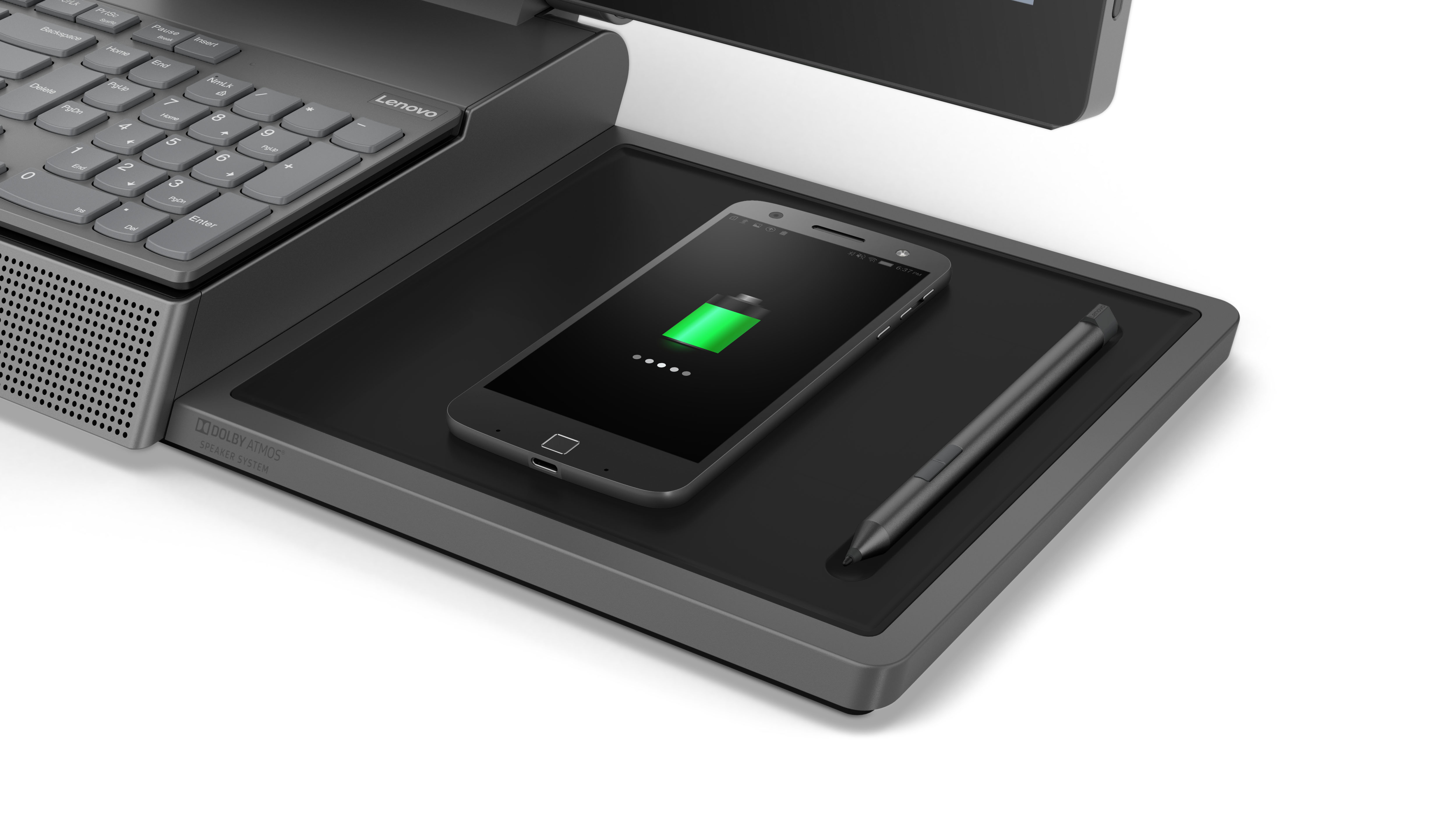 F0E5003URK yoga a940-27icb 27"(3840x2160)/touch/intel core i7 9700(3ghz)/16384mb/1000+512ssdgb/nodvd/ext:amd radeon rx 560(4096mb)/bt/wifi/war 1y/14.5kg/iron grey/w10 + wireless kb and mouse, pen Lenovo Santreyd  - Вид №16