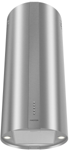 9243930 Вытяжка островная Meferi TUBE40IX ISLA POWER серебристый/серебристый