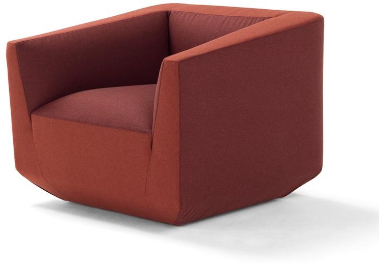 AMURA Кресло из ткани с подлокотниками Panis sun-id-1451423 - Вид №1