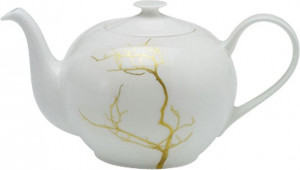 71207 Dibbern Чайник Dibbern "Золотой лес" 1,3л Фарфор костяной