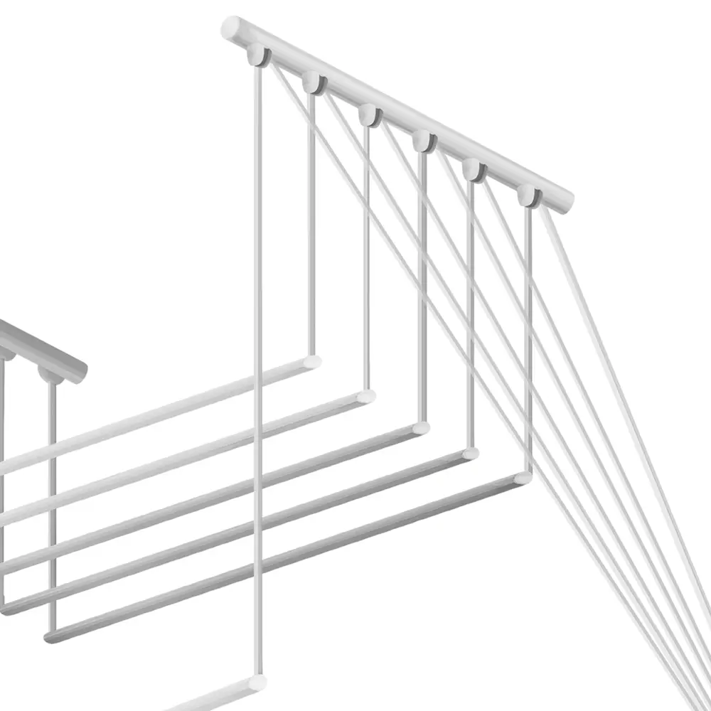 Сушилка для белья настенно-потолочная Gimi Lift 140, 8.5 м Santreyd STLM-2173854 - Вид №1