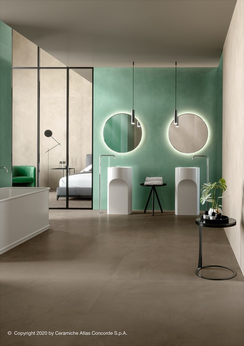 Белое керамическое покрытие с эффектом смолы Atlas Concorde ARCH-00113266 - Вид №5