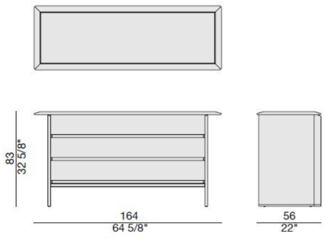 Porada Комод из ореха Nineteen sun-id-1415340 - Вид №2