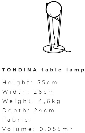 Ditre Italia Настольная лампа из металла Tondina sun-id-1375247 - Вид №2