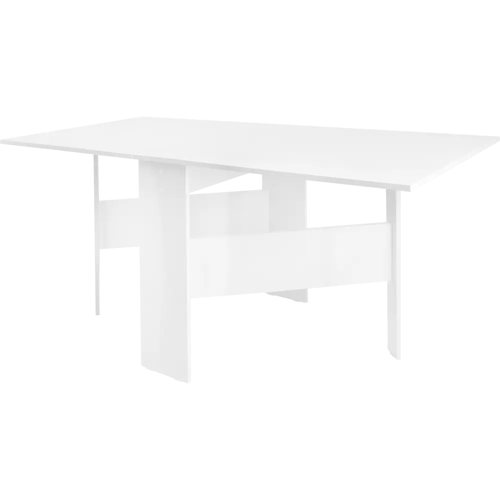 Стол-книжка раскладной 23.2-158x80x75 см прямоугольный ДСП цвет белый Santreyd STLM-2070252 - Вид №13