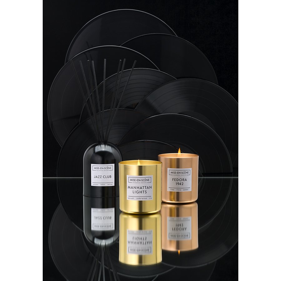 Свеча ароматическая Mise En Scene Jazz Club AMBIENTAIR  00-3894980 Черный  - Вид №5