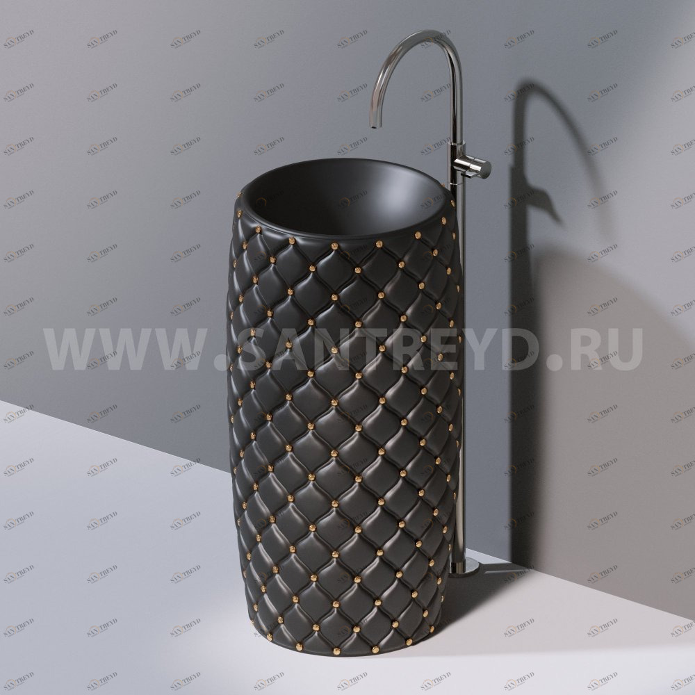 L107T0R0VT.105G Напольная раковина стоящая круглая A. e T. Italia CLASS AeT ITALIA GLASS