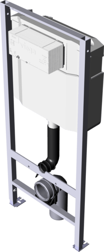 Системная техника  Viegaswift, Steptec, Viega Eco Plus, Viega Mono, панели смыва и принадлежности  T3 Viega Eco Plus  Элементы для унитазов, элементы для умывальников VIEGA 673 192 Модель 8180.29 Santreyd  - Вид №4