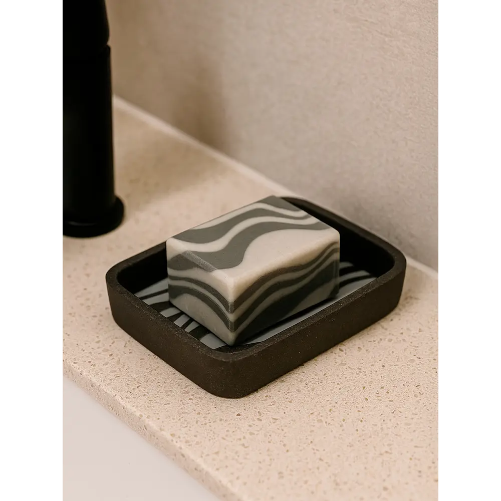 Мыльница акцент полирезина черный Santreyd STLM-2175316 - Вид №6