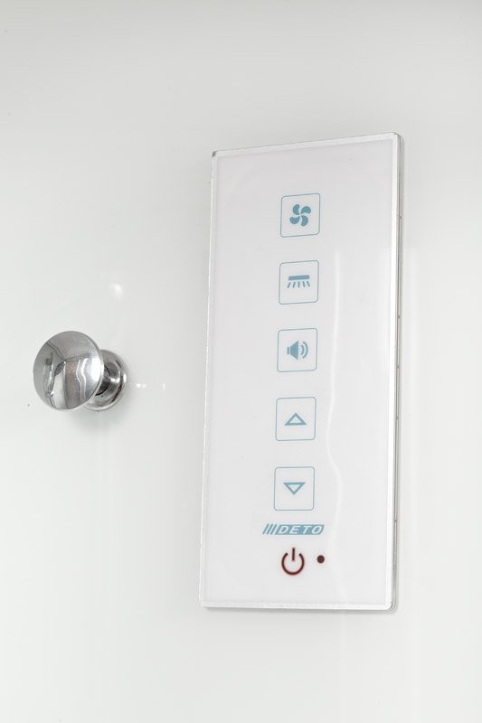 D120S LED L Душевая кабина DETO Серия D D279S+ эл. - Вид №20