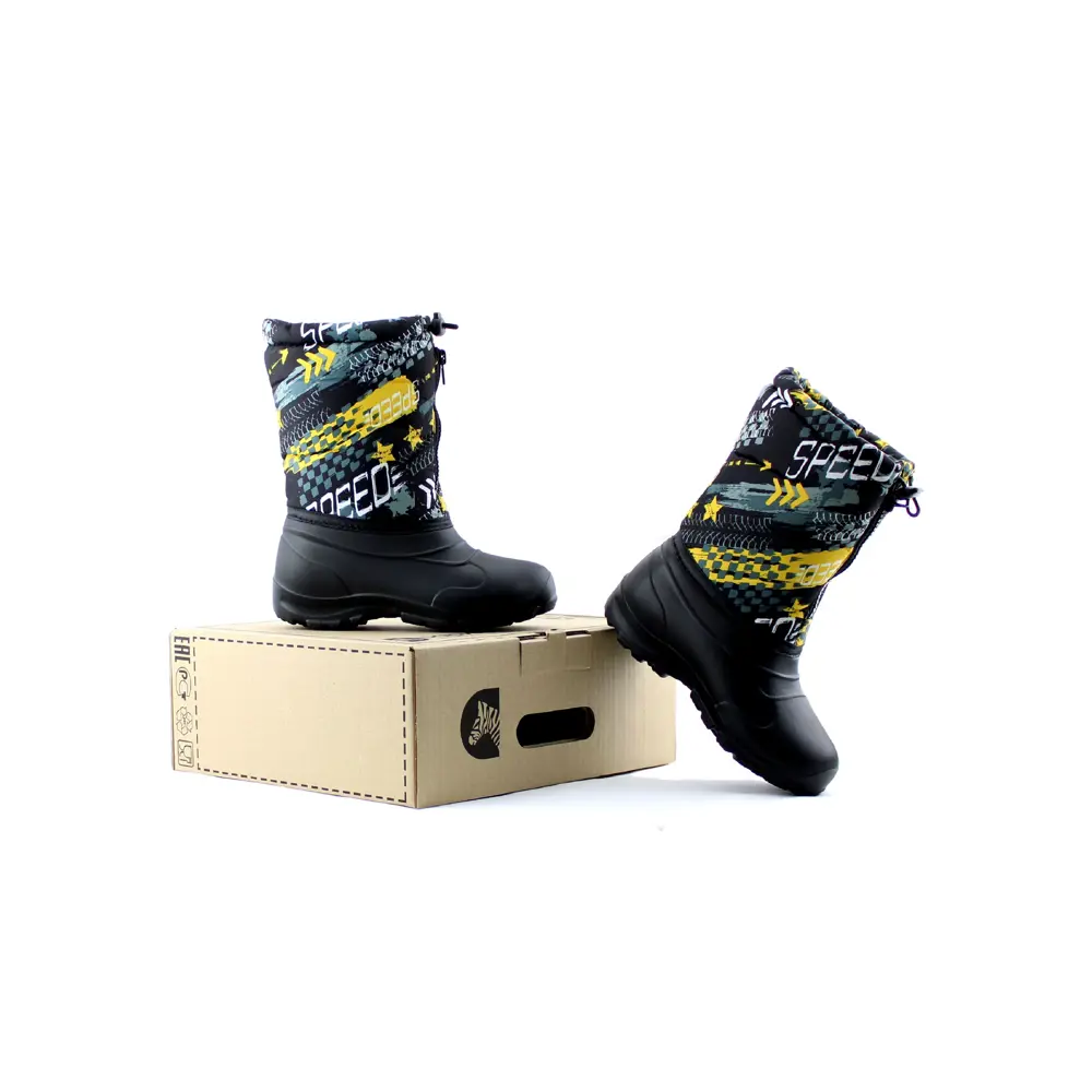 Сапоги детские ЭВА 31 цвет черный Santreyd STLM-2119810 - Вид №12