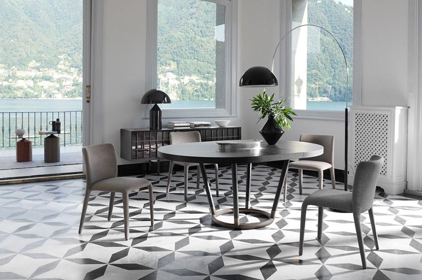 Potocco Стул с обивкой и подлокотниками Lars 902/p - Вид №4