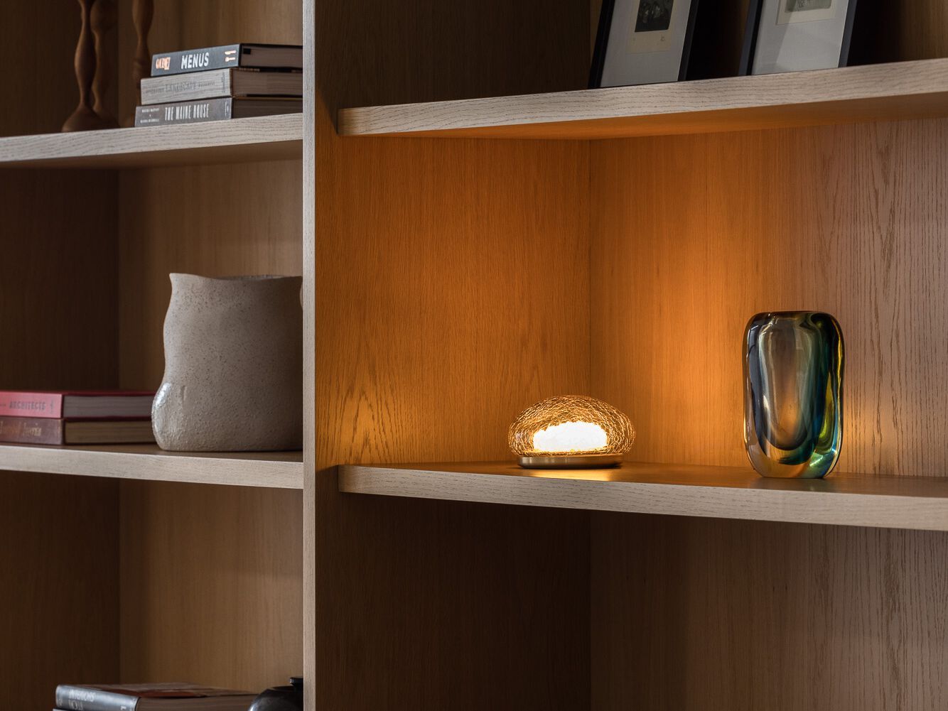 Стеклянная светодиодная настольная лампа ADesignStudio Roe ARCH-00027564 - Вид №3