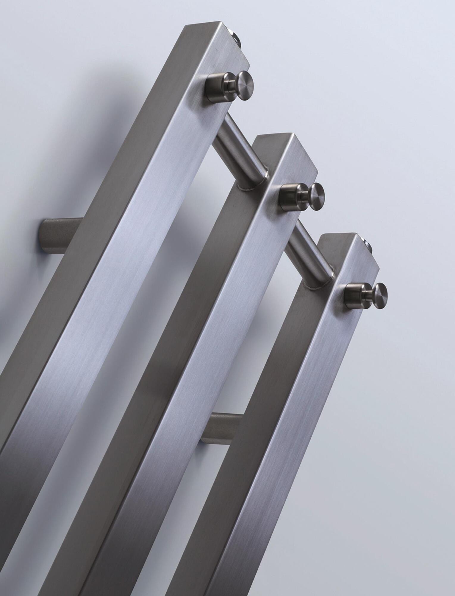 Радиатор Hammam NORTE Stainless steel radiator комбинированный; электрический или водяной Сталь  - Вид №8