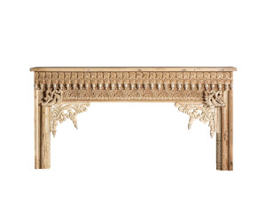 Деревянная прямоугольная консоль