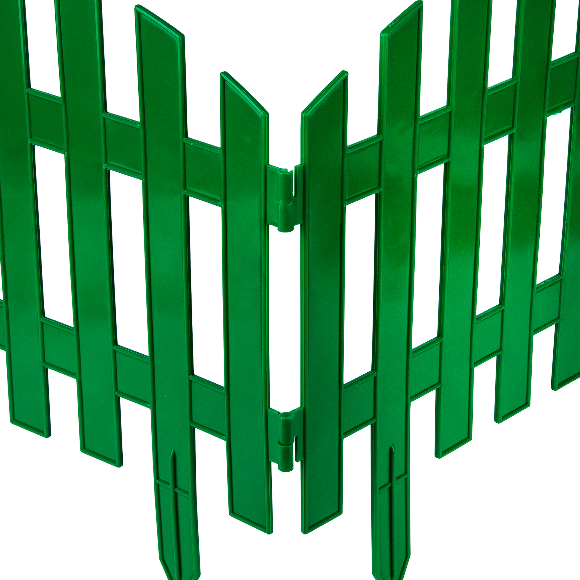 Декоративный штакетник Santreyd «Волна» зелёный 3 м для сада и цветников 17710535 STLM-0008497 - Вид №2