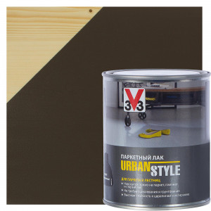 18557481 Лак V33 Urban style цвет венге 0.75 л