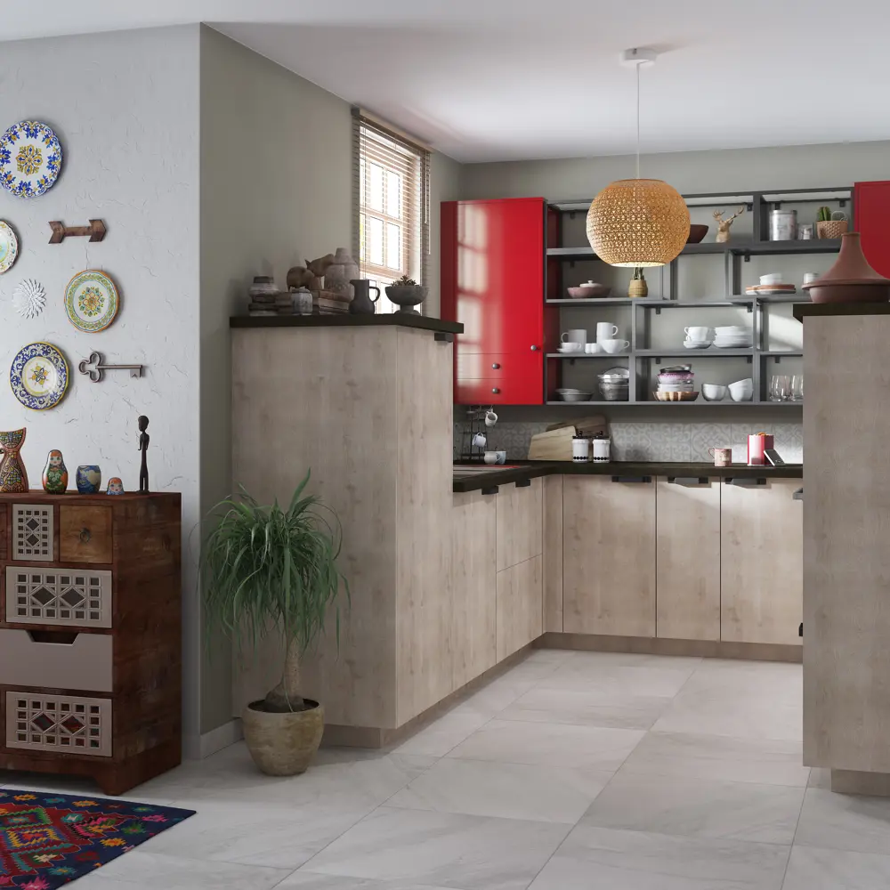 Фасад для кухонного шкафа Нордик 32.9x102.1 см Delinia ID ЛДСП цвет бежевый STLM-2104014 - Вид №8