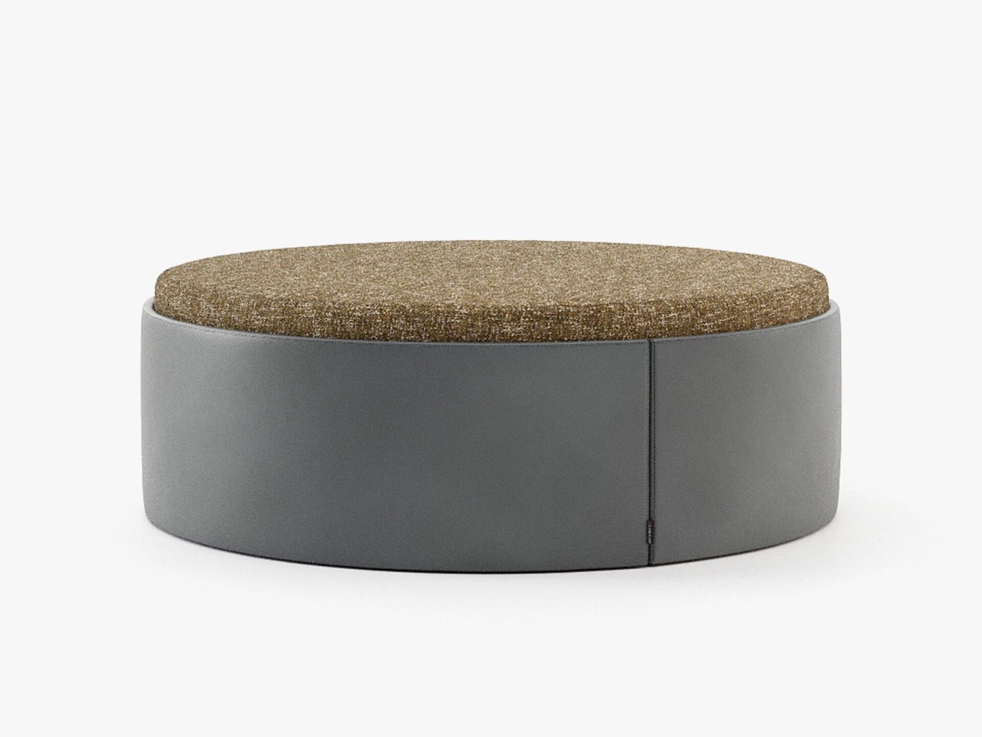 Круглый пуф из ткани Laskasas JASON ARCH-00085412 - Вид №4