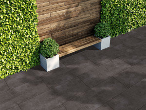 Бетонный эффект спеченного каменного пола