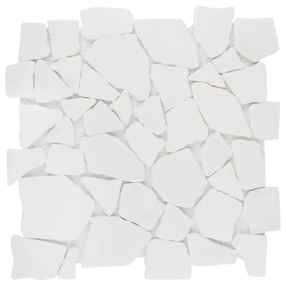 Мозаика, 30.5х30.5 см, натуральный камень, цвет белый Santreyd STLM-2057965 - Вид №1