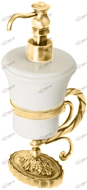 Дозатор жидкого мыла MIGLIORE Edera ML.EDR-60.317.DO - золото 