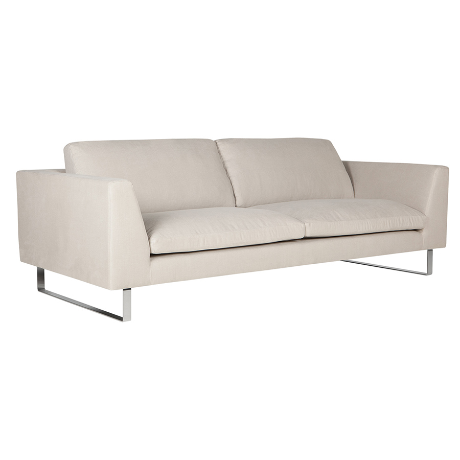 Диван Tokyo, трехместный, светло-бежевый Sits S1660 - Вид №1