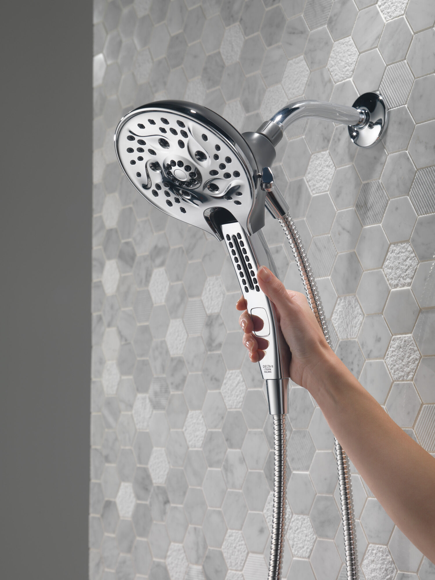 75510 Комбинированный H2O HSSH 1,75 галлона в минуту MagnaTite 5S Delta Faucet DELTA Хром - Вид №5