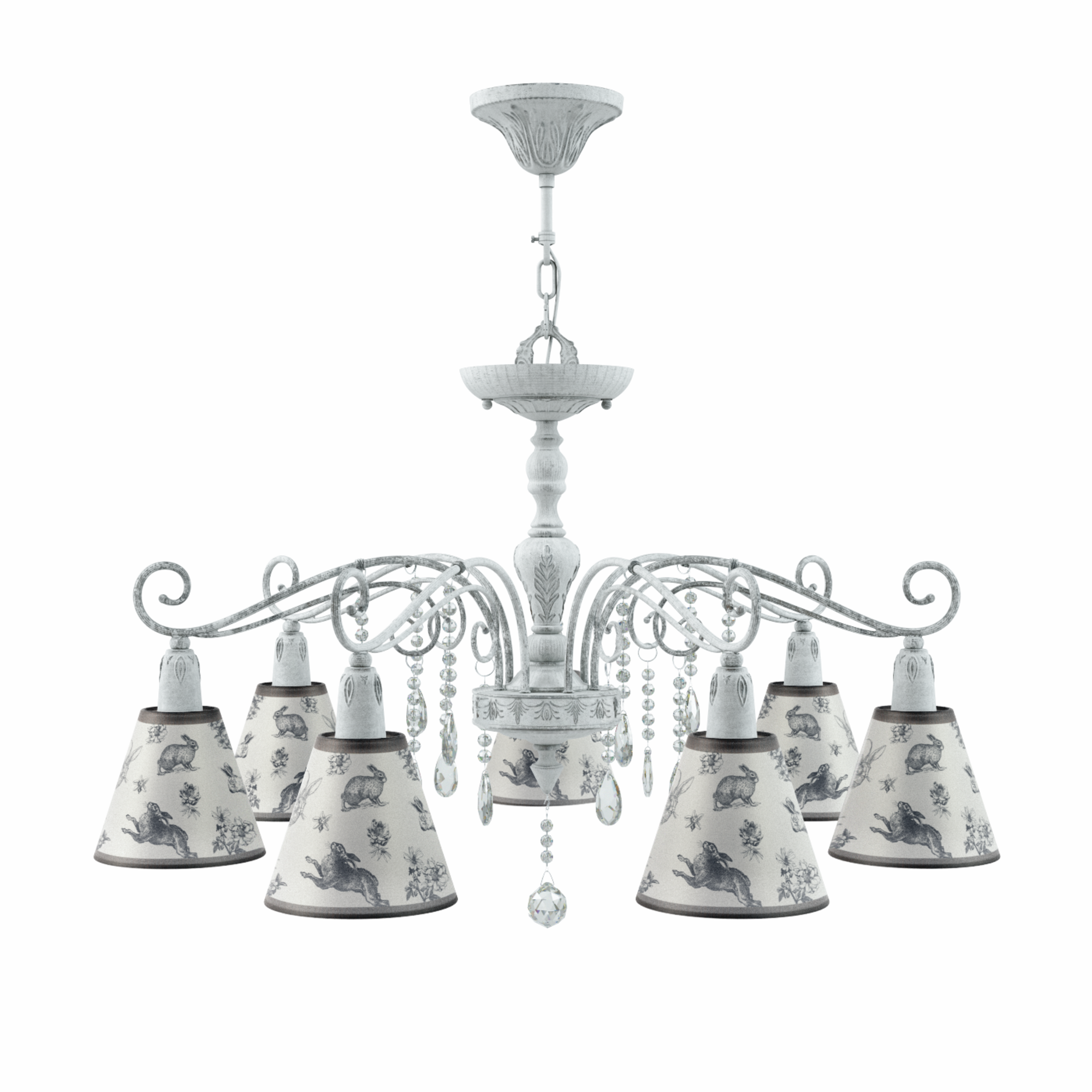 E4-07-G-LMP-O-8-CRL-E4-07-TR-DN Люстра 28 Maytoni Provence