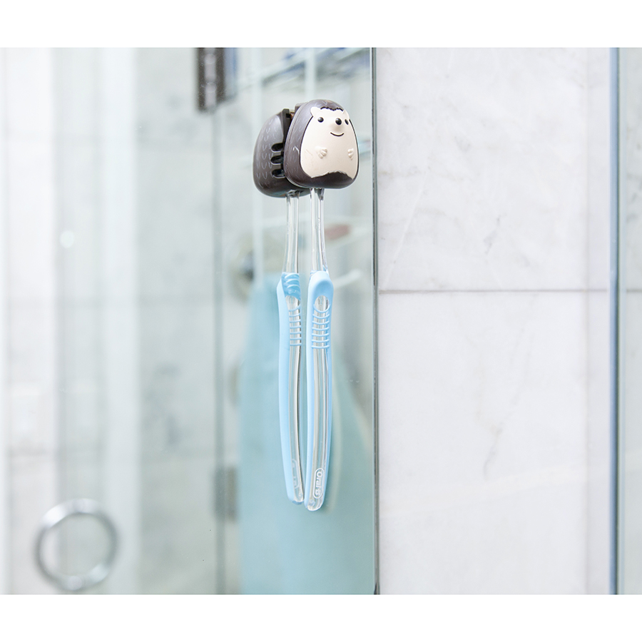 HH25-HG Держатель для зубной щетки hedgehog подвесной Kikkerland  - Вид №3