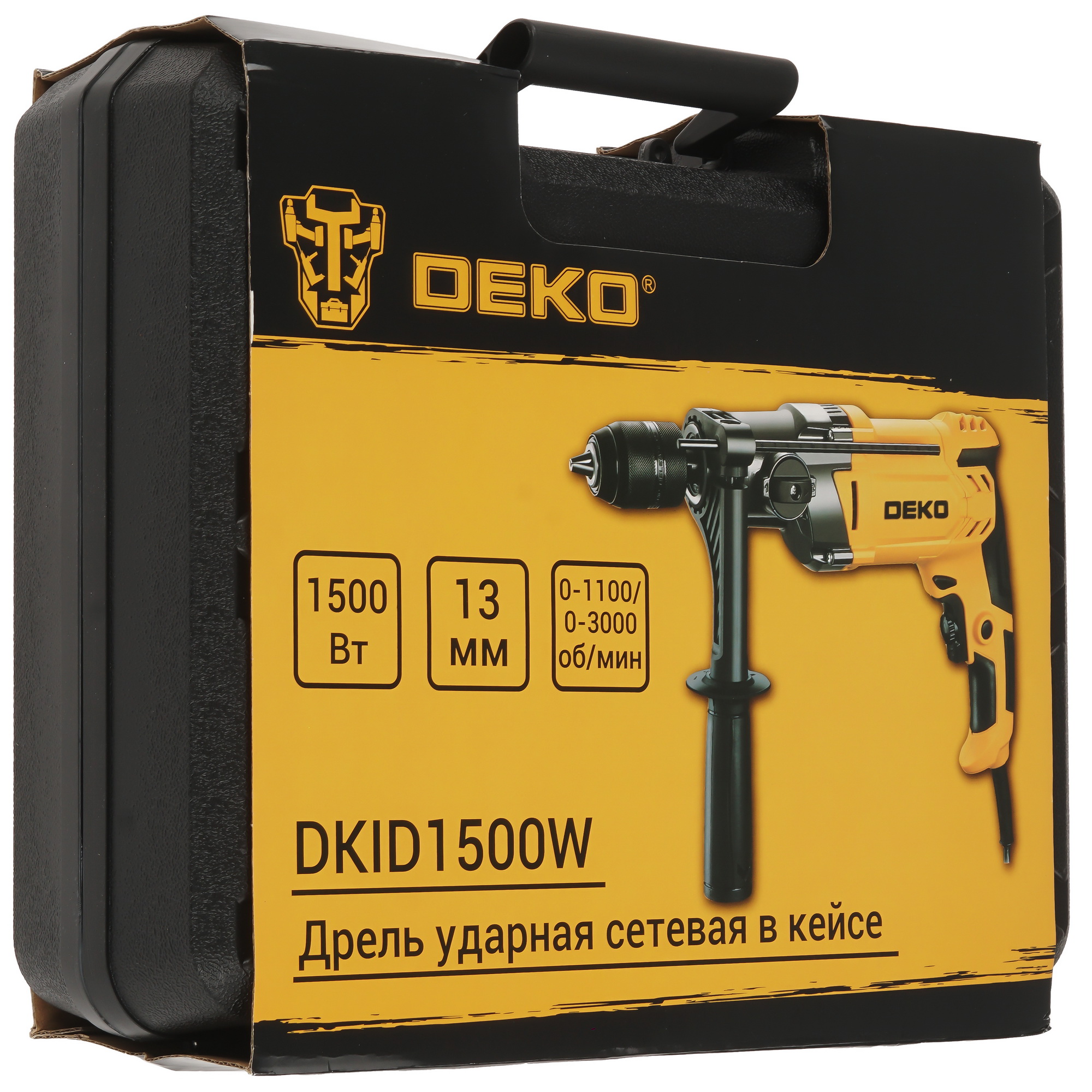 Дрель  DEKO DKID1500W 9909159 STDN-0134319 - Вид №5
