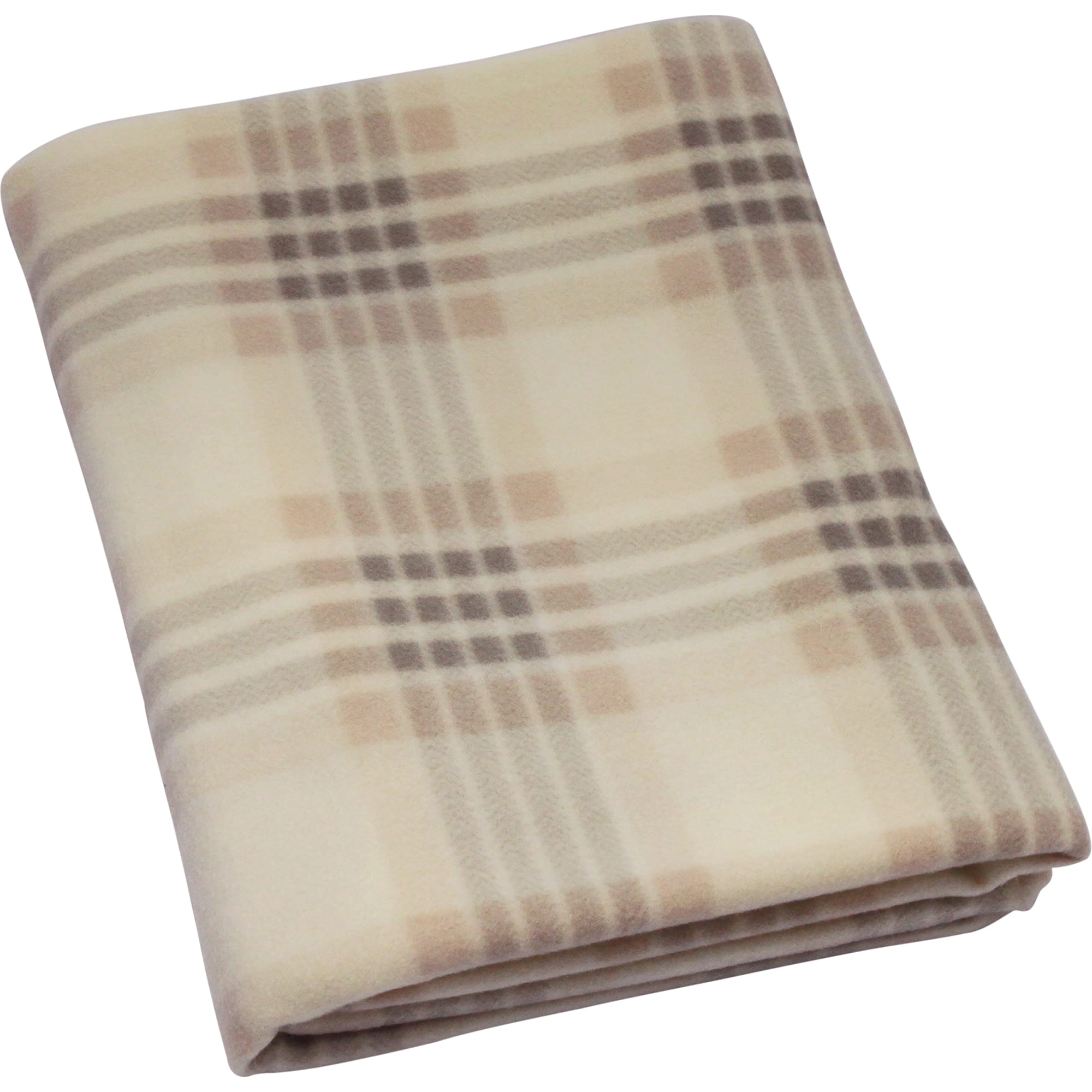 82564635 Плед «Basic» 130х170 см флис цвет бежевый Santreyd  - Вид №3