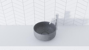 WВ-603S Раковина из бетона WB-603S BET-ON